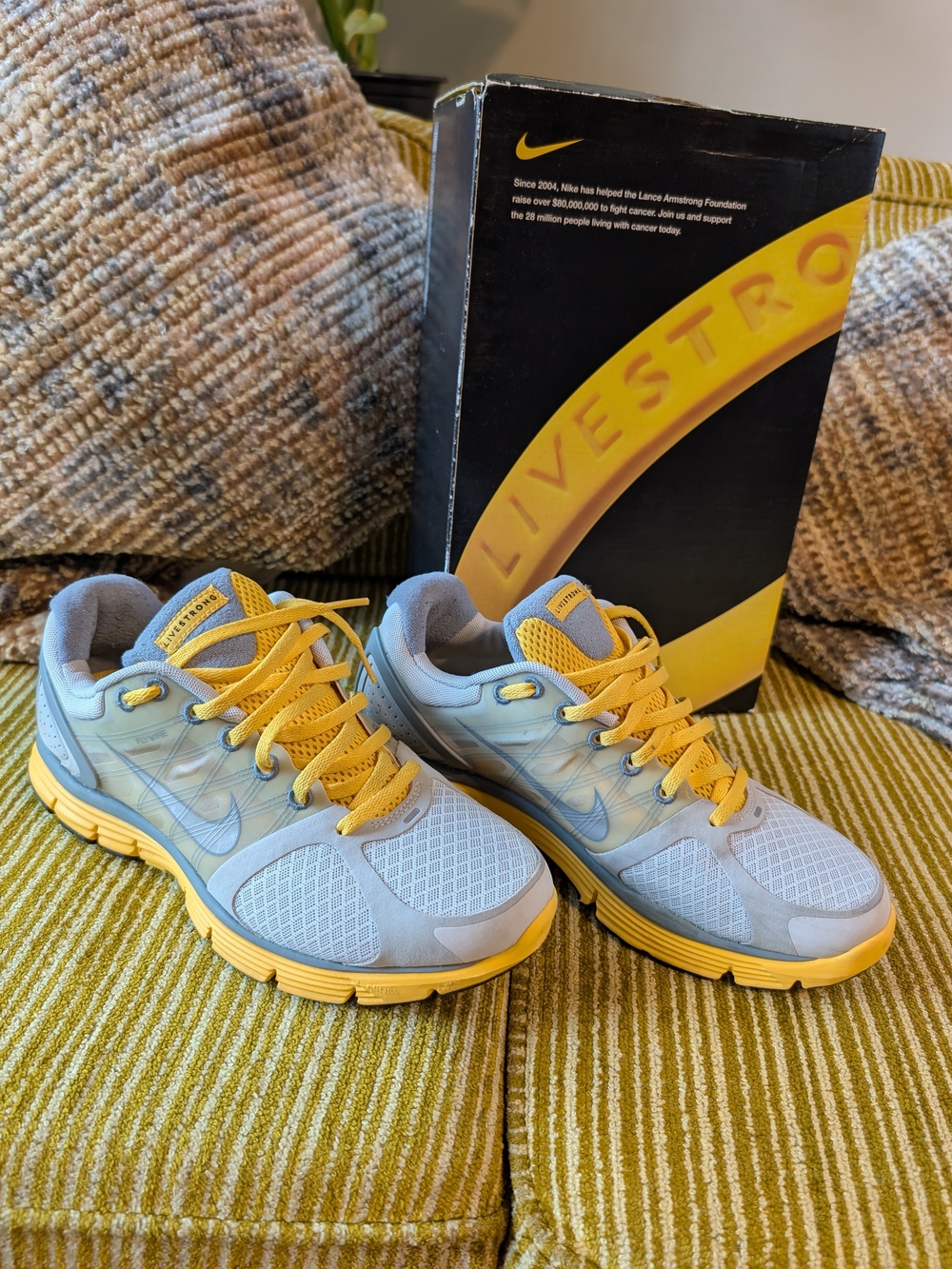 Nike Lunarglide+ 🩶💛